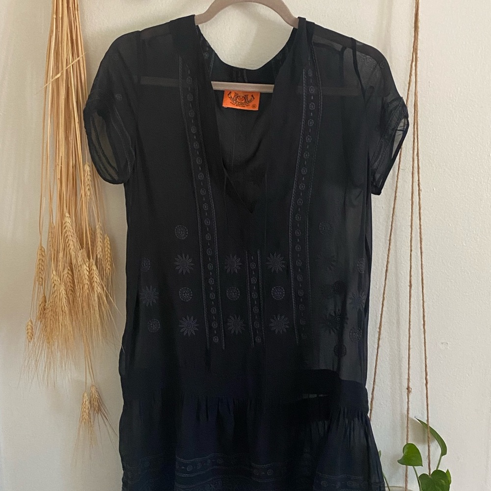 Vintage juicy couture sheer dress